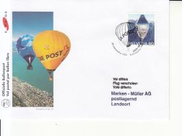 Ballonpost Schweiz EXPO 2002