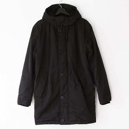 PARKA | Lange wattierte Winterjacke S Men | Wintermantel