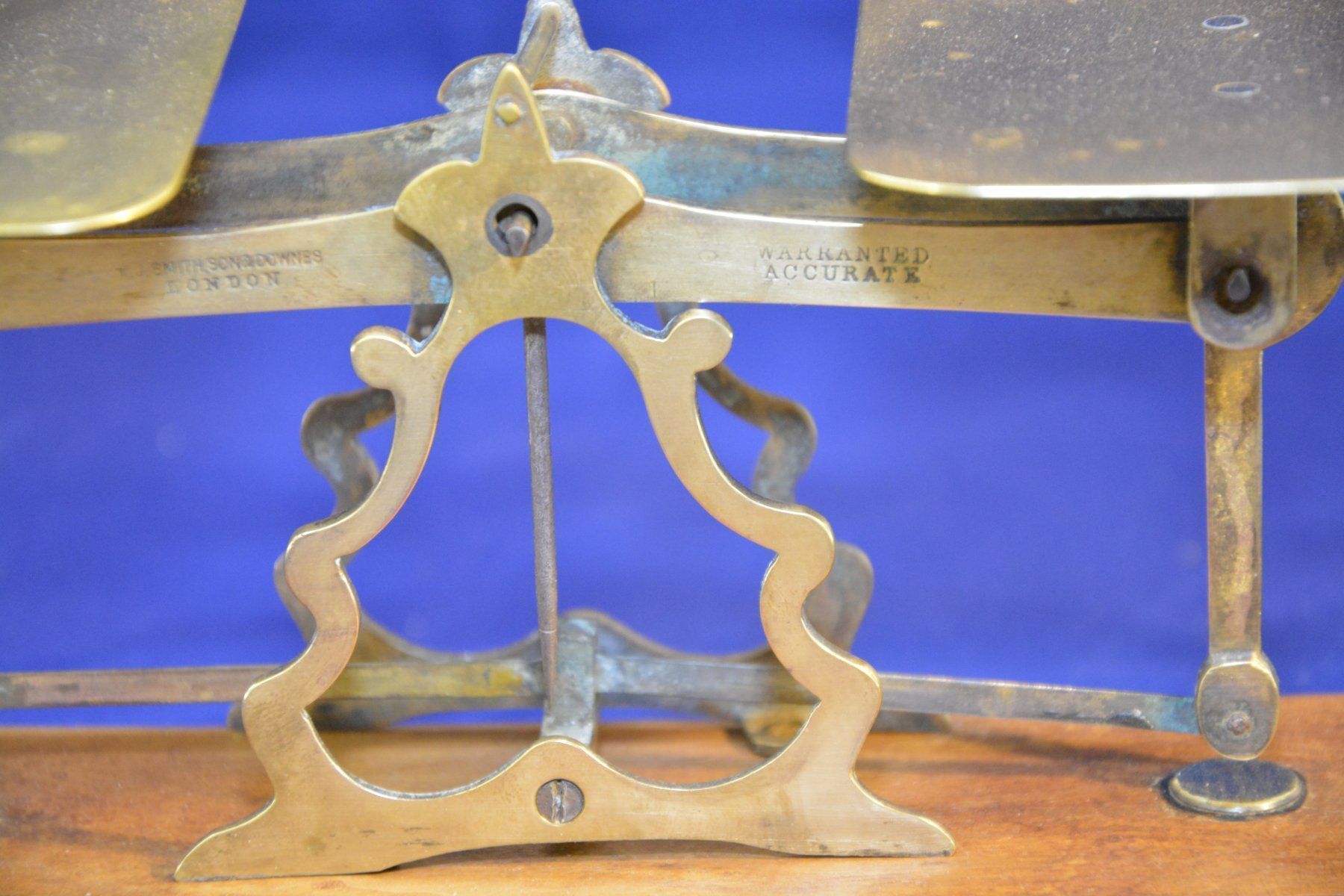 Bilance e pesi: Antike englische Messing Briefwaage Set – Usato da Bassersdorf venduto da antikvintage 4