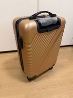 Handgepäck Koffer Trolley Gold NEU