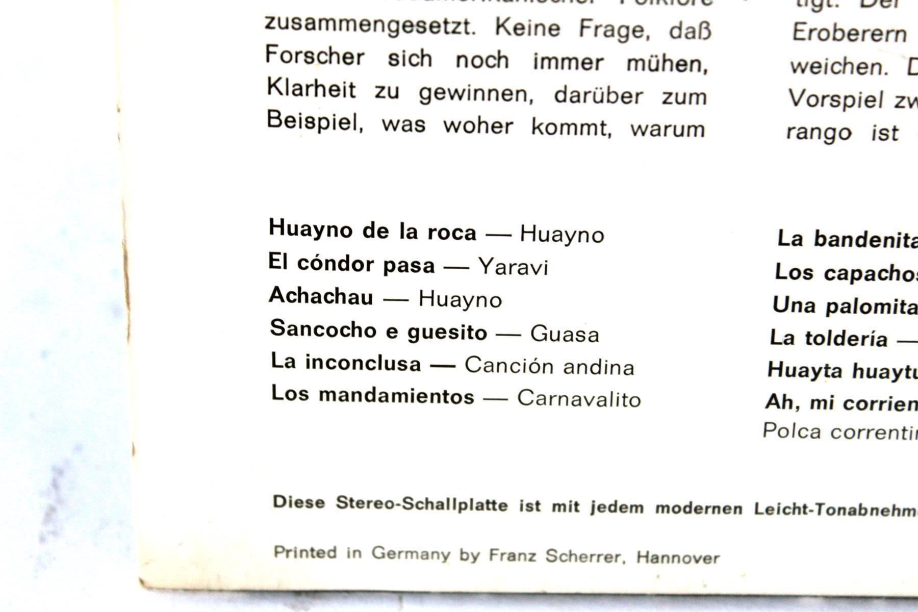RC Modellbau: LOS INCAS: Los Incas – Gebraucht aus Bern von kultiges 4