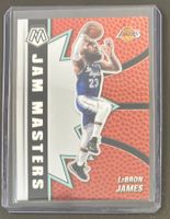 NBA Lebron James 2020 Mosaic Jam Masters Insert Card Lakers