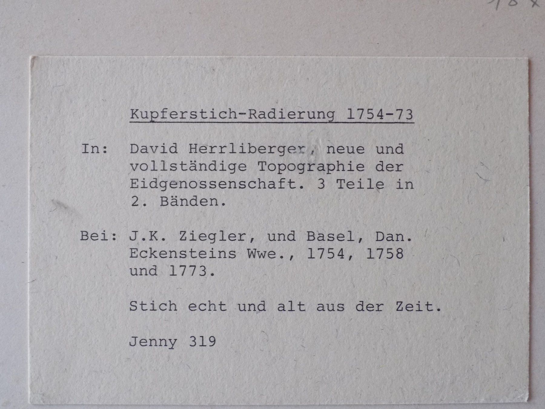 Gravures: Schloss Dübelstein Dübendorf – D'occasion à Risch par Antikfee 9