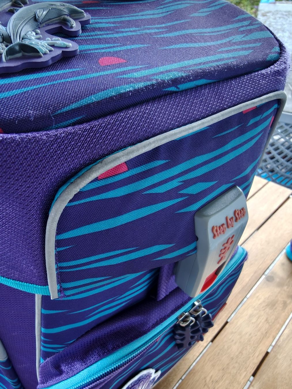 Kindertaschen: Step by Step Schulrucksack Set lila Grösse M gebraucht – Gebraucht aus Veltheim AG von maurog01 1