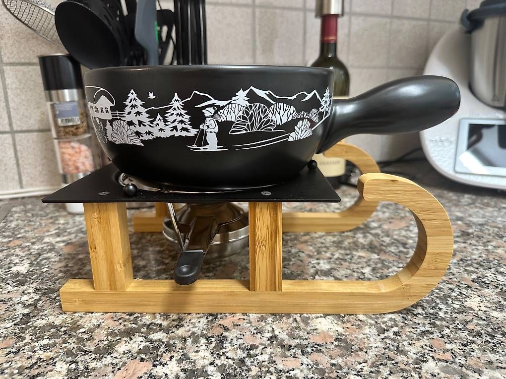 Padelle: Fondue Caquelon (Preis verhandelbar) – Usato da Jonschwil venduto da m.mazzotti 2