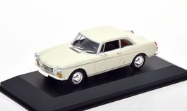 Peugeot 404 Coupé 1962-1968 weiss      1:43 von MaXichamps /