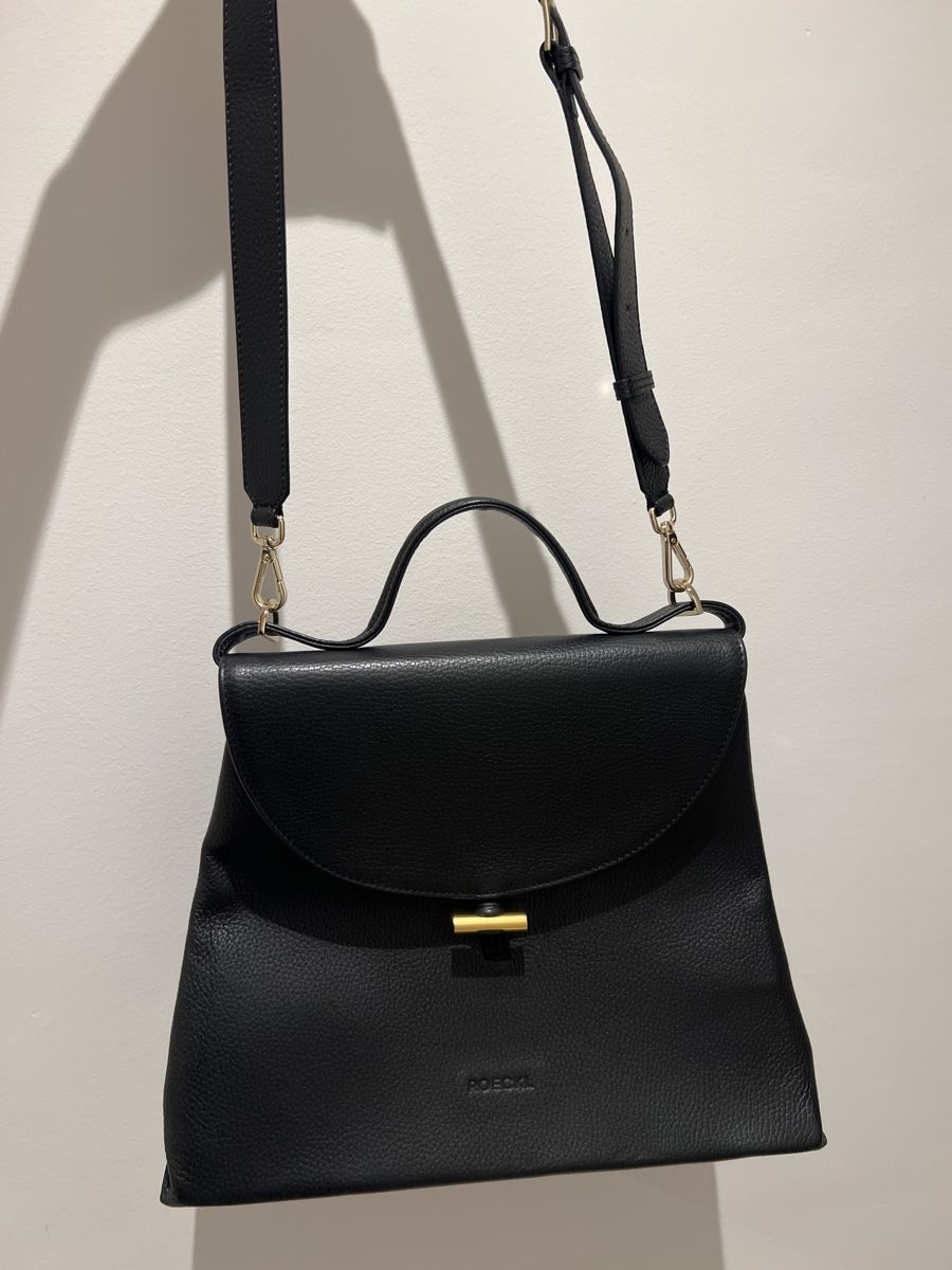 Taschen für Damen: Roeckl Leder Tasche Schwarz – Gebraucht aus Stäfa von CarolinaC. 1