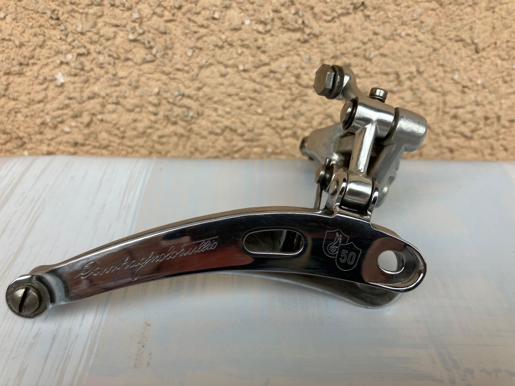 Campagnolo Pezzi di ricambio: Campagnolo 50th Anniversary Umwerfer – Usato da Trimbach venduto da cendira