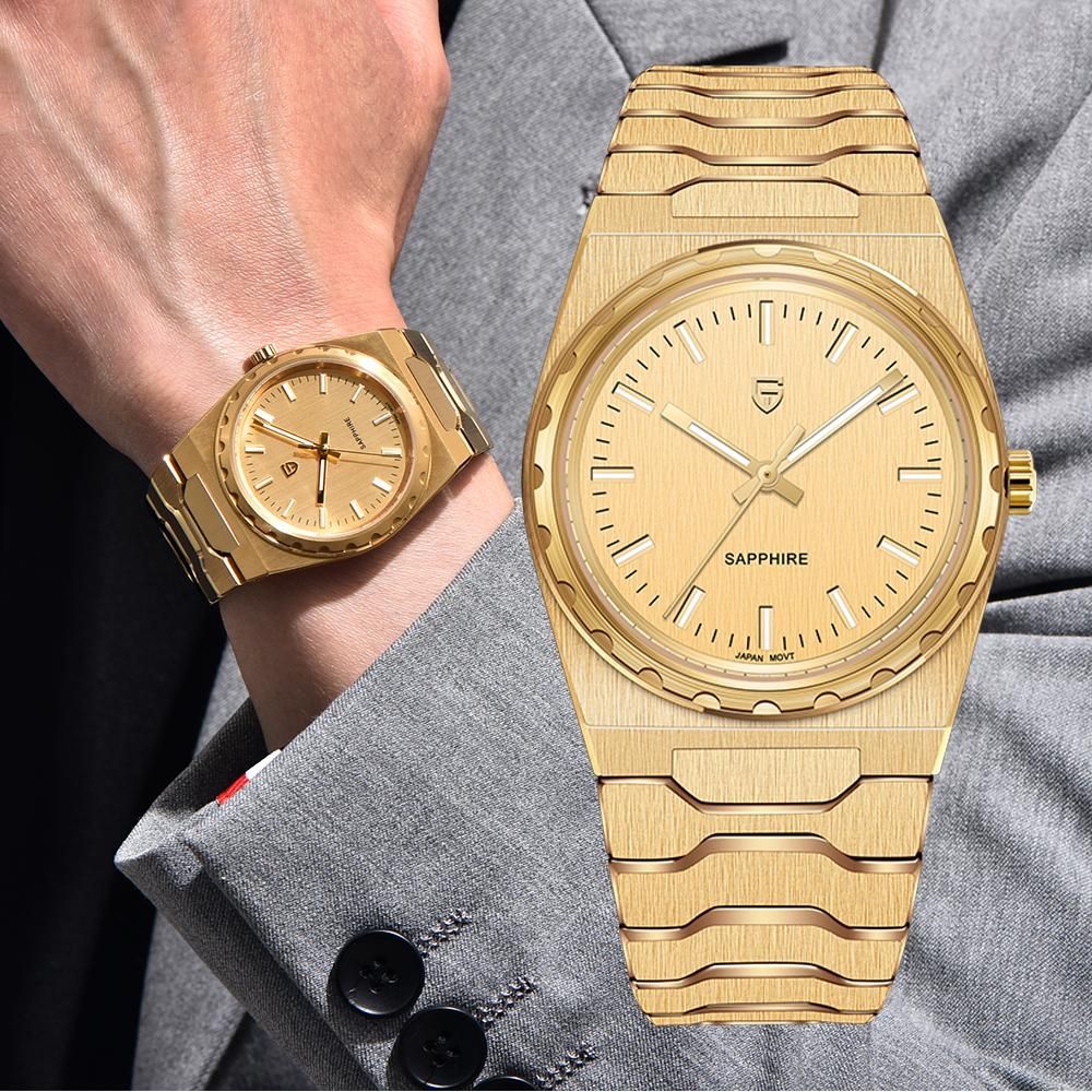 Pagani Design Montres: Pagani Design Herrenuhr Quartz Saphirglas – Neuf (Voir description) à Suhr par ChronixChronometer