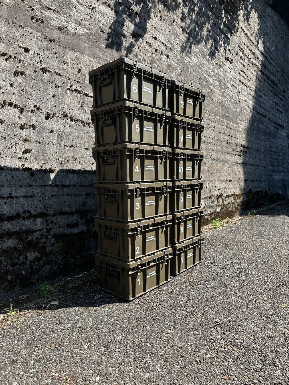 Casse di trasporto: Proviantkiste / Transportbox Schweizer Armee / Preis pro Stk – Usato da Zürich venduto da frauflufelberg 1