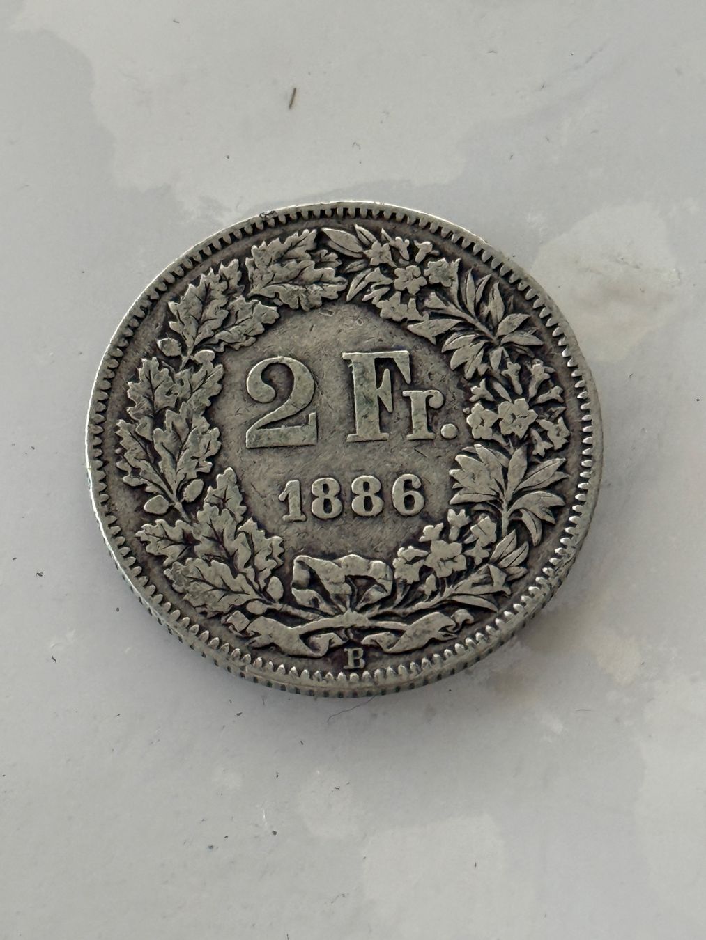 Tutti le monete: 2 Franken 1886  Rar – Usato da Wallisellen venduto da SWISS_SILVER1