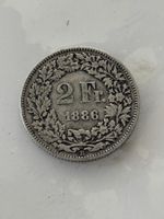 2 Franken 1886  Rar
