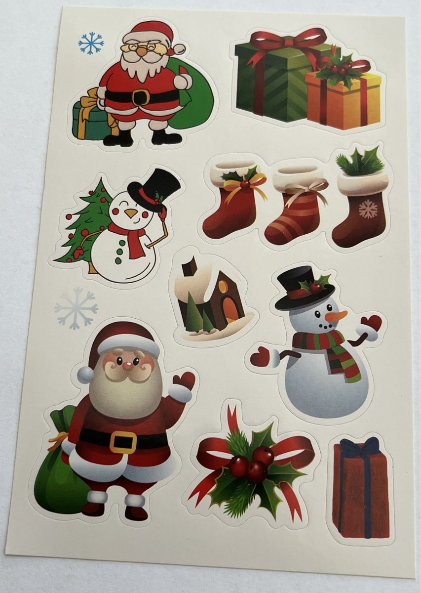 Sticker: Weihnachtliche Sticker Set – Nuovo (secondo la descrizione) da Menziken venduto da Bastelchaos 9