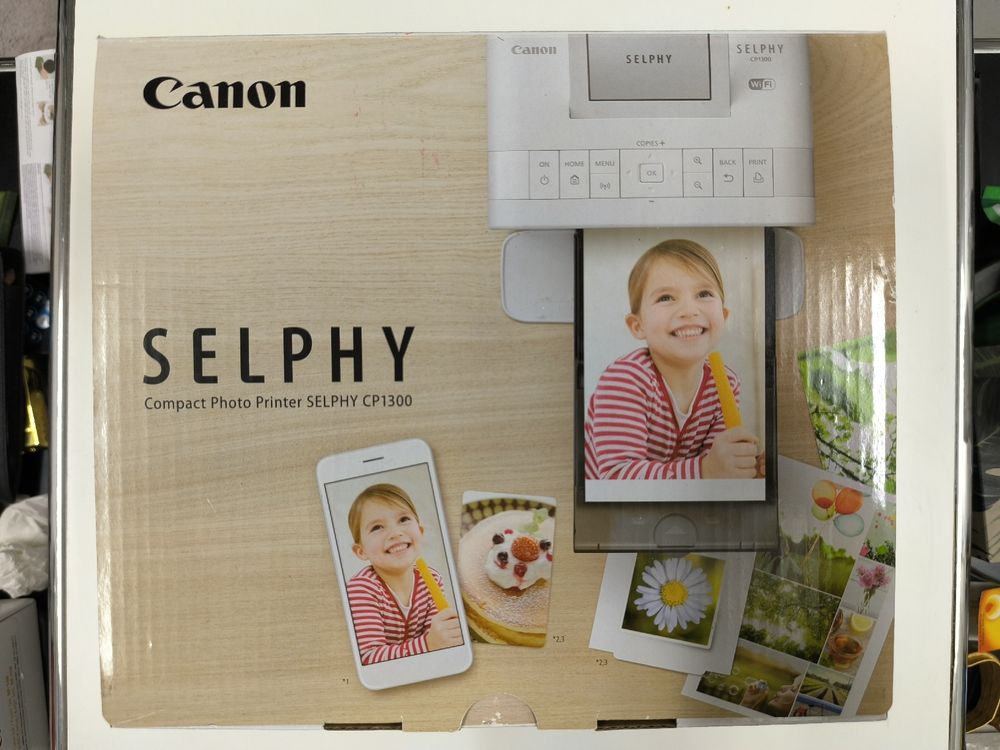 Canon Selphy CP1300 Fotodrucker - Neuwertig mit Kartusche (Neu (gemäss ...