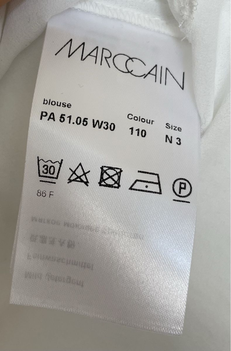 Marc Cain Blusen: Weisse Bluse von MARC CAIN, Gr. N3, neu – Neu (gemäss Beschreibung) aus Liestal von userin1000 3