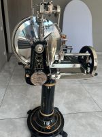 Berkel Modell 3 Bach & Co Restaurierung Luxus in Schwarz/Gol