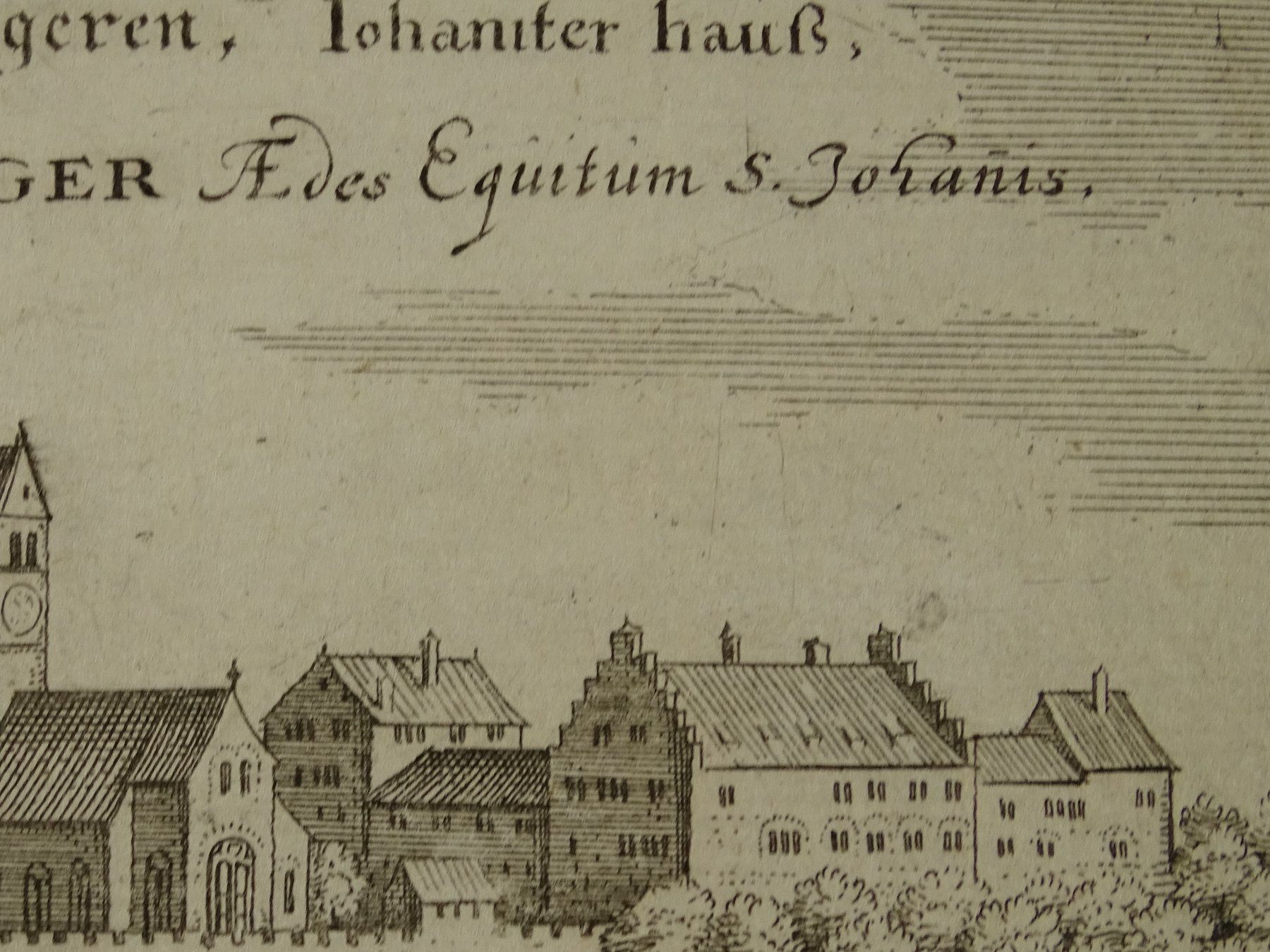 Incisioni: LEUGGERN, LEUGGEREN, KUPFERSTICH 1654 – Usato da Grüningen venduto da Kartensammler 4