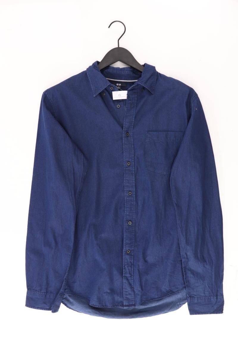 Chemises: Uniqlo Langarmhemd Gr. L blau – D'occasion à Neustadt an der Waldnaab par SecondLifeFashion