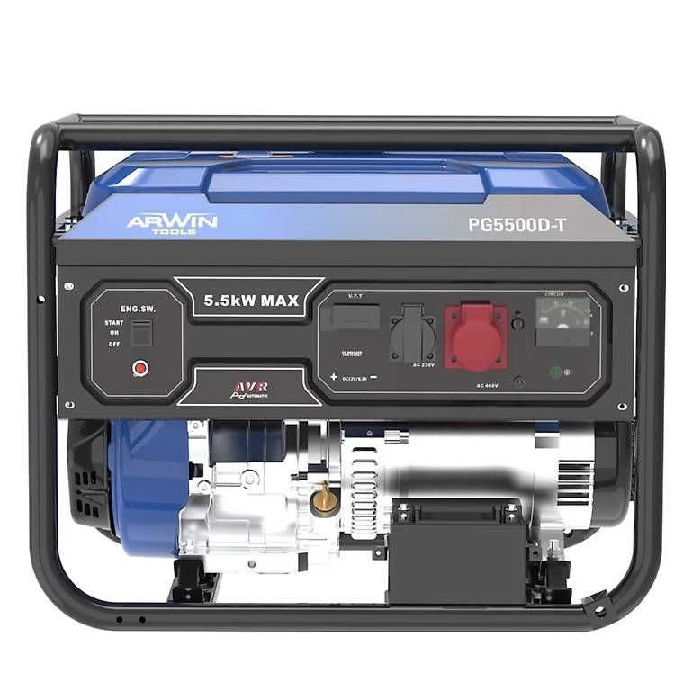 Generatori di corrente: Arwin Stromgenerator PG5500D-T 5000W  Neu & ungeöffnet – Nuovo e nell'imballaggio originale da Regensdorf venduto da rush247 4