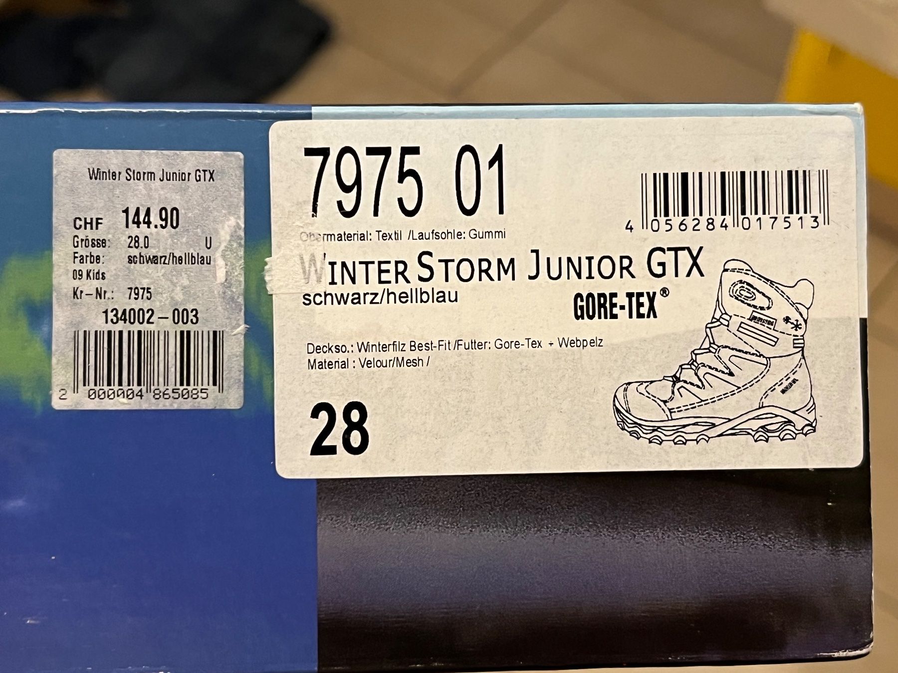 Meindl Scarpe per ragazzi: Meindl Wanderschuhe Grösse 28 – Usato da Baden venduto da sandi.54 3