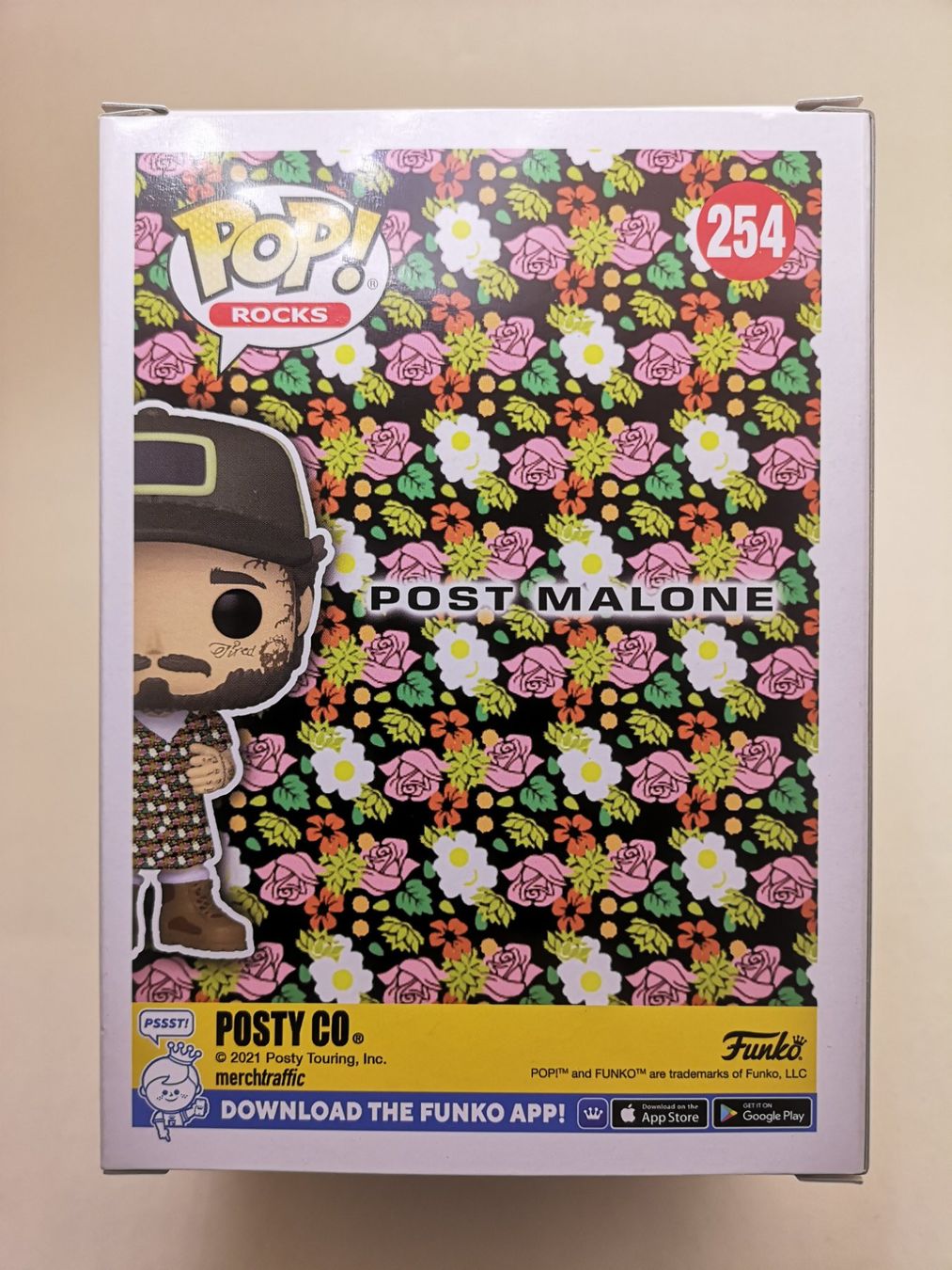 Funko Statuette: Funko Pop Post Malone #254 – Nuovo e nell'imballaggio originale da Riehen venduto da _TheCollectorShop_ 1