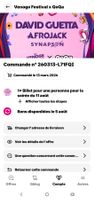 Billet Venoge Festival David Guetta 11 août 2026 QOQA