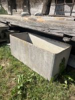 Beton Blumenkasten rechteckig ca. 100cm lang gebraucht