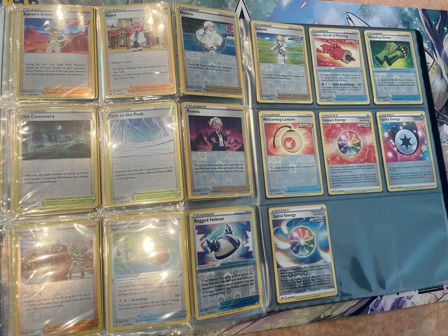 Pokémon Sammelbilder & Trading cards: Pokémon Chilling Reign Set – Gebraucht aus Rain von  9