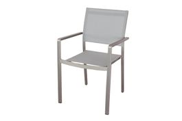 Gardeko Gartenstuhl grau Alustuhl Bistrostuhl Essstuhl neu