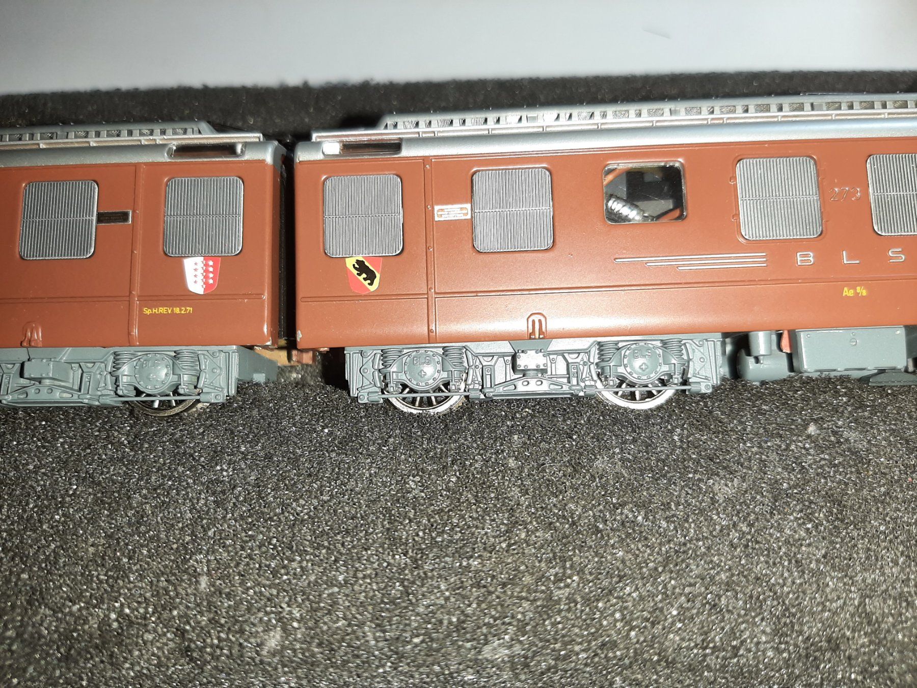 Hag Modelleisenbahnen: HAG 273 BLS – Gebraucht aus Avully von RIVALIS 2