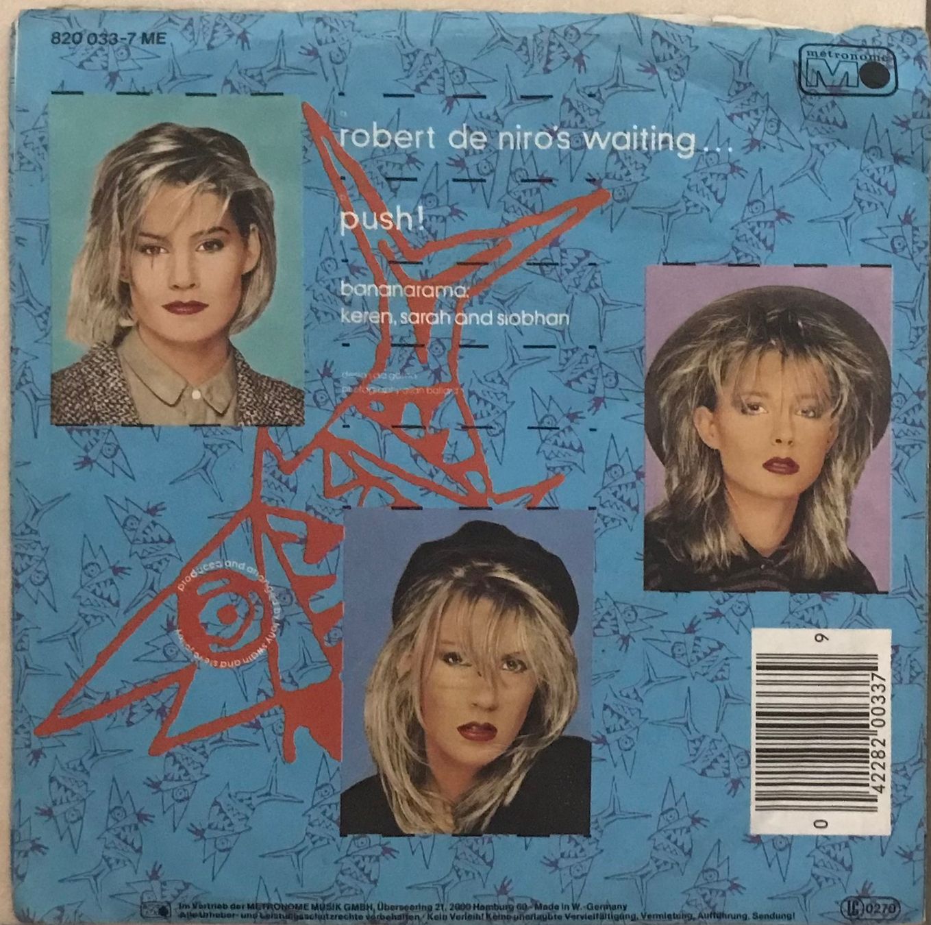 Dischi in vinile: BANANARAMA - ROBERT DE NIRO'S WAITING... – Usato da Bussigny venduto da vinyl-pas-cher 1