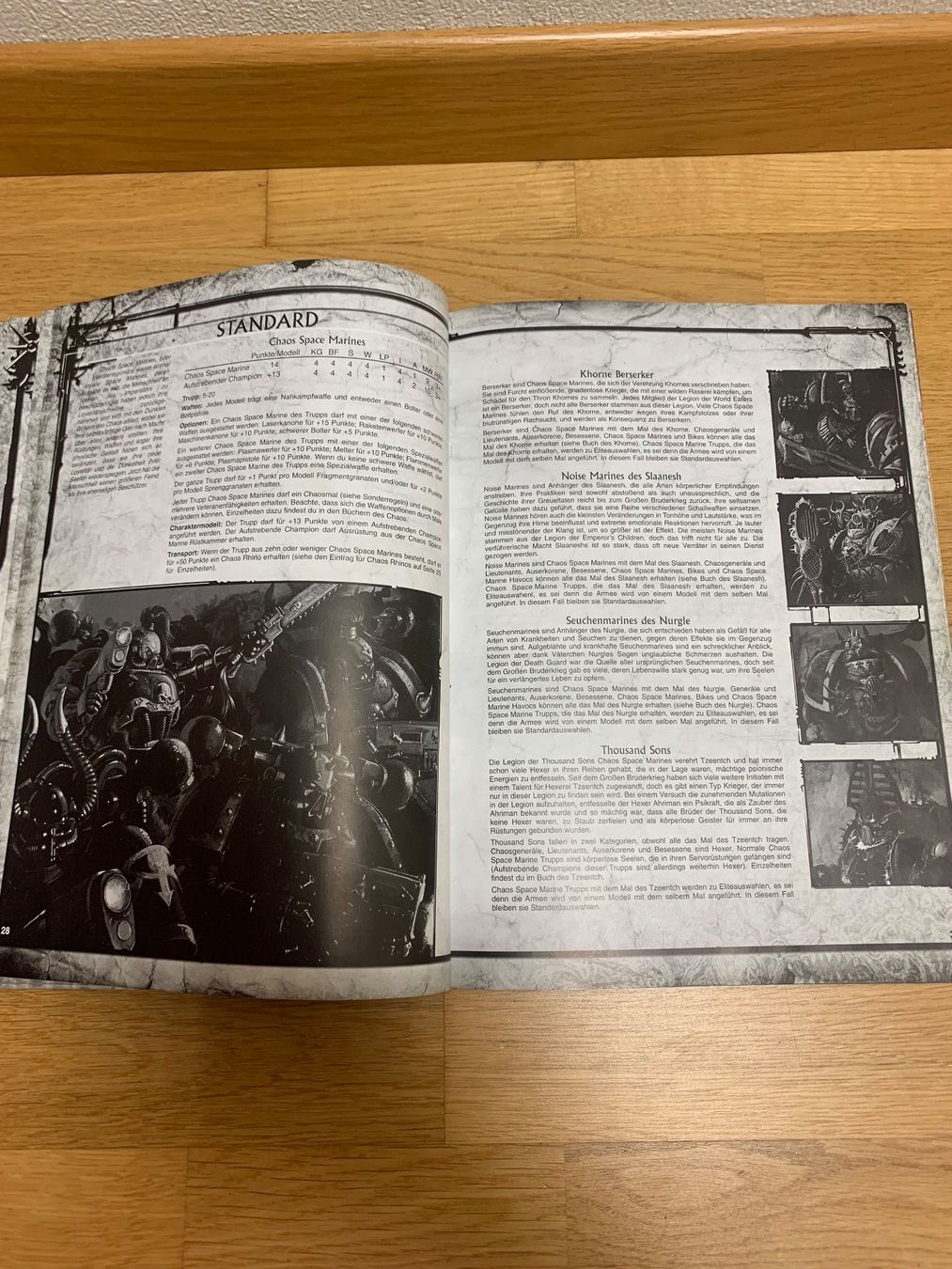 Libri: Warhammer 40000 Codex Chaos Space Marines – Usato da Winterthur venduto da Compiorg 2