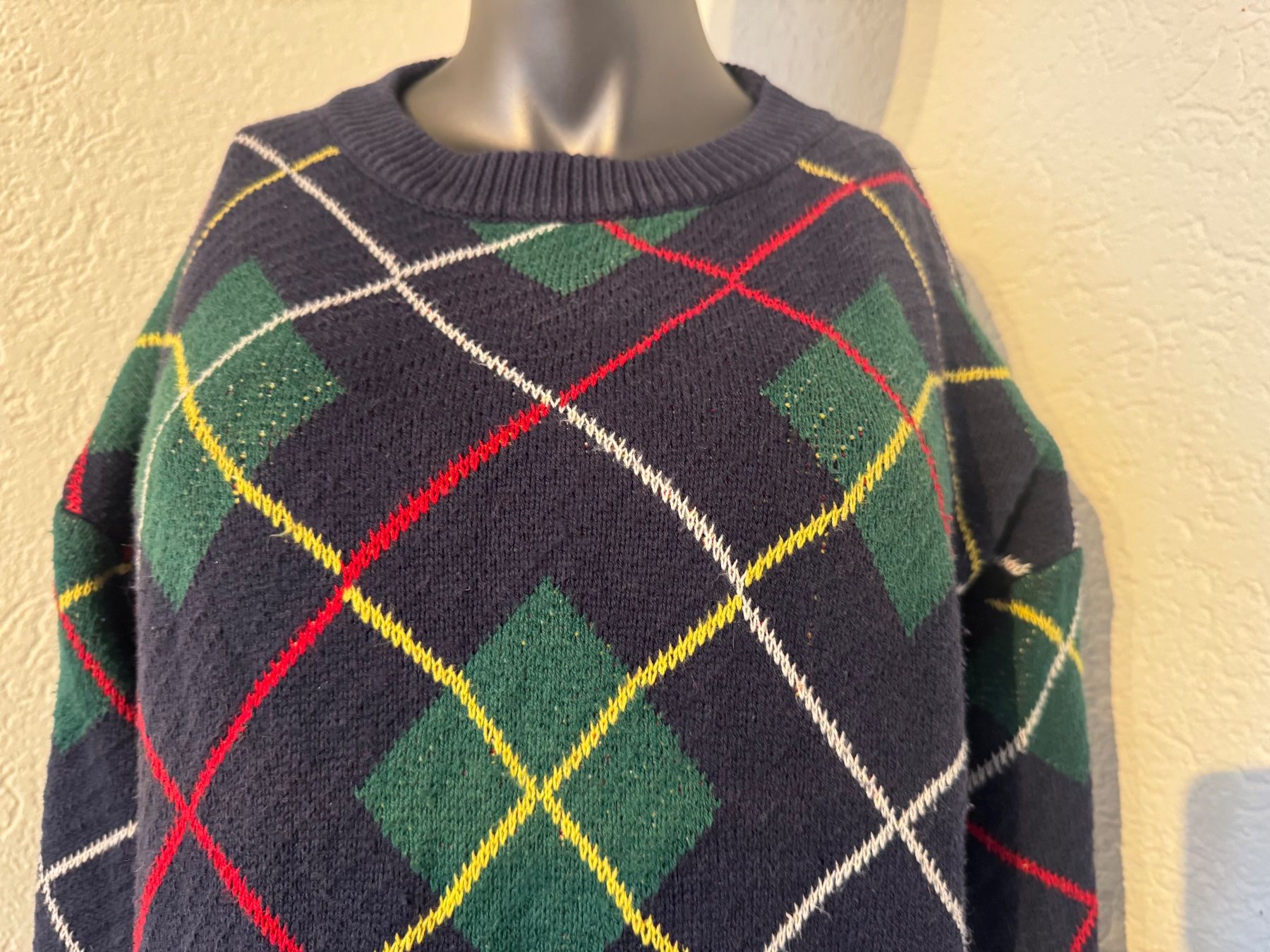 Maglioni & Felpe: Klassischer Argyle Pullover Gr L XL – Usato da Frenkendorf venduto da Style365 4