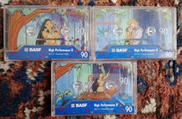 BASF 90 POCAHONTAS - 3 x cassettes MC - vierge