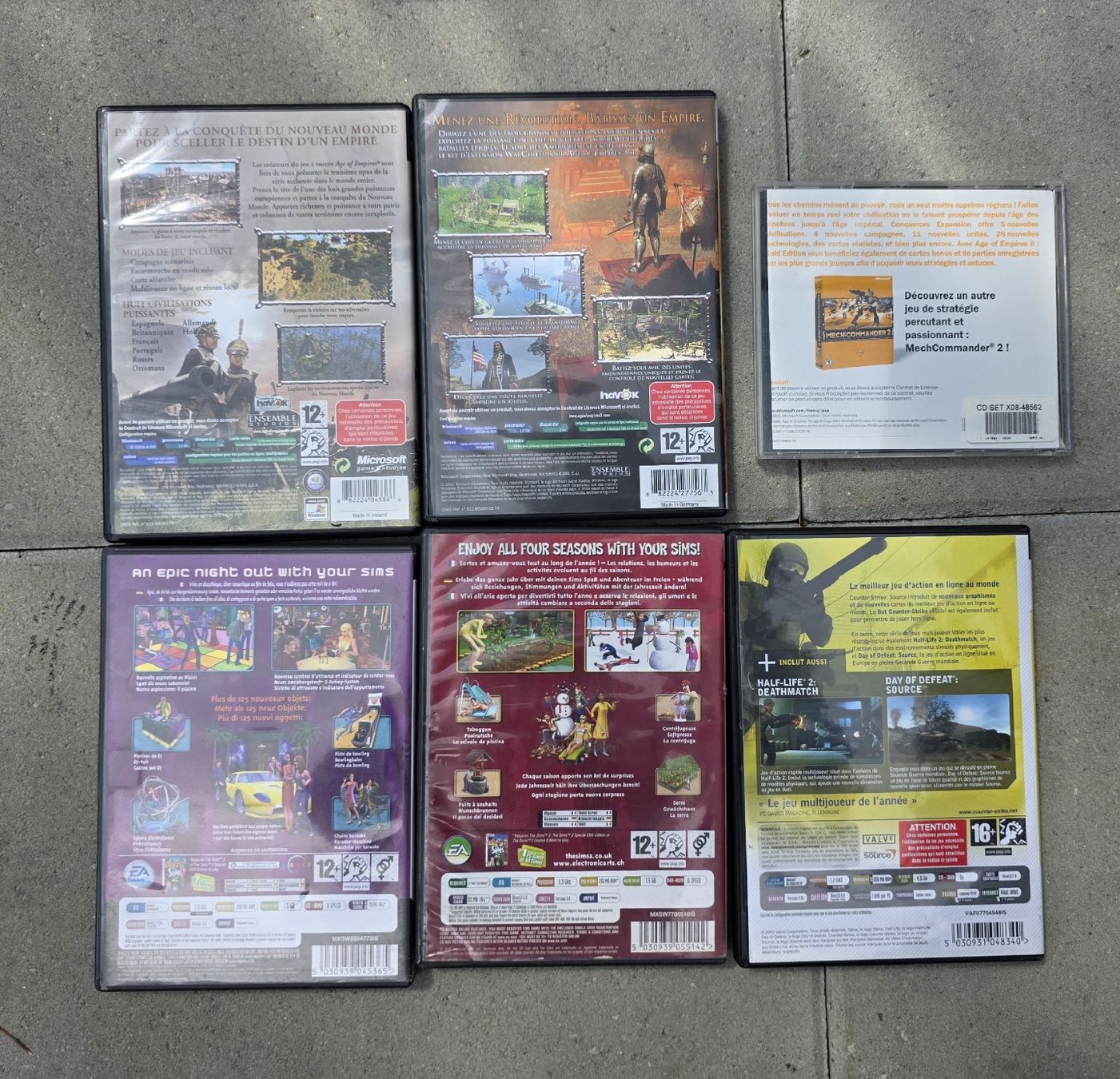 Giochi: Lot de jeux PC, non testés – Difettoso da Enney venduto da Firemond 1