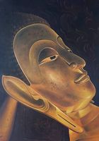 Buddha-Gemälde Innere Ruhe Handgemalt, 90x132 cm