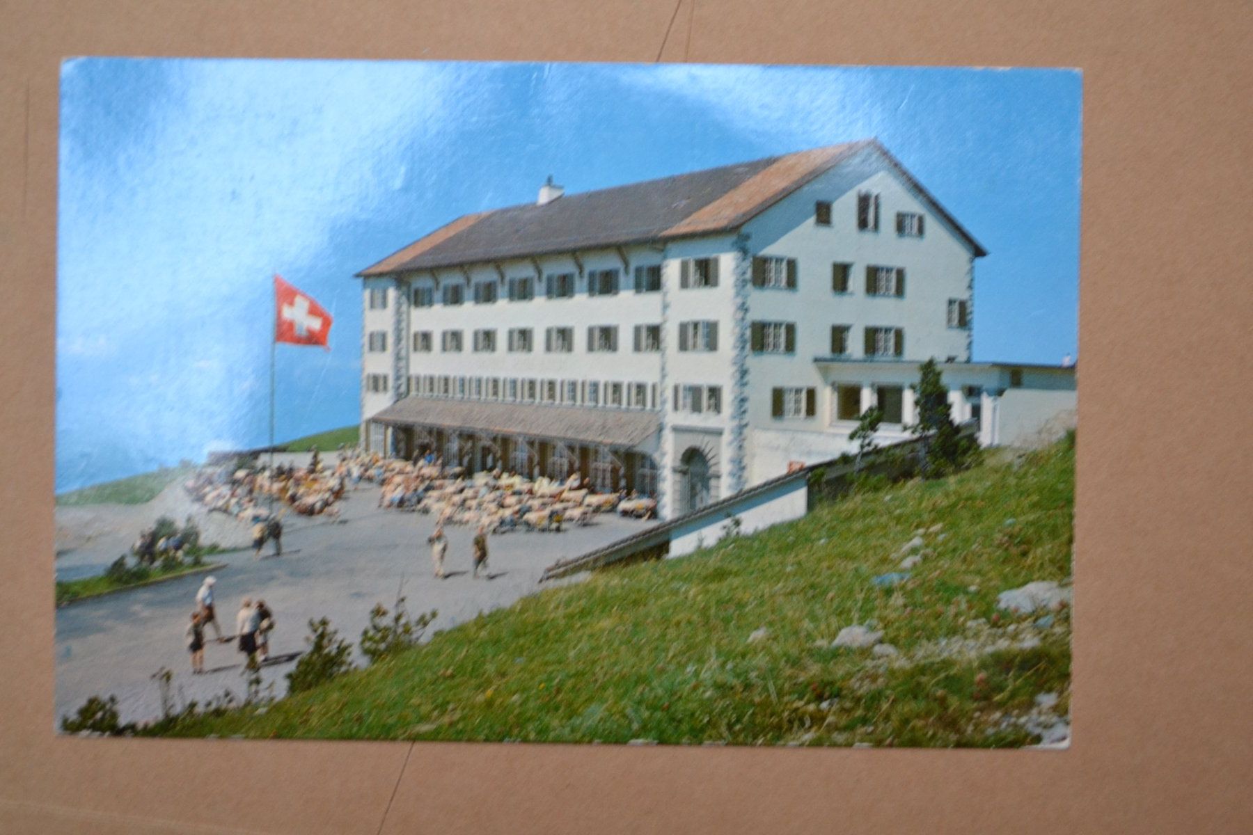 Cartoline postali: AK Hotel Rigi-Kulm SZ – Usato da Beinwil am See venduto da kajak55