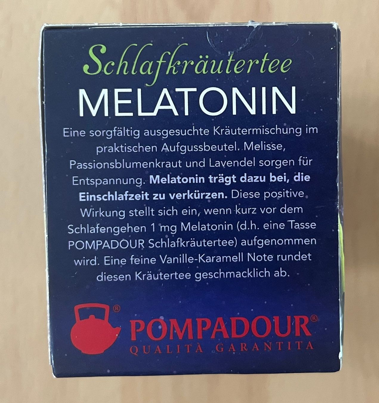 Cibi & Specialità: 16 Teebeutel, POMPADOUR, MELATONINA – Nuovo (secondo la descrizione) da Zürich venduto da fbsm 4