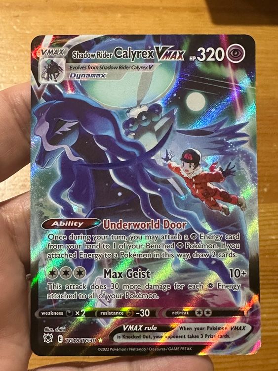 Shadow Rider Calyrex Vmax #TG18 (Gebraucht) in Veyrier für CHF 5 – mit ...