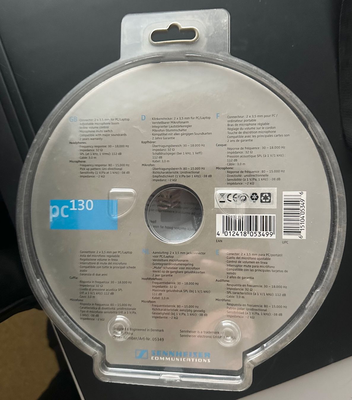 Cuffie: Sennheiser PC 130 Kopfhörer – Usato da Bolligen venduto da Mitica 2
