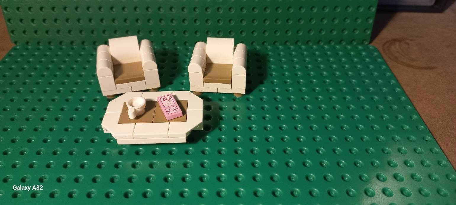Lego Spielzeuge: L'ensemble salon Lego – Gebraucht aus La tour de treme von Legocreation82 2