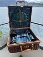 Vintage Picknick Korb, 4 Personen, Top Zustand!
