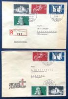 1948 - 2 Satz Briefe 1x R 100 Jahre Bundesstaat
