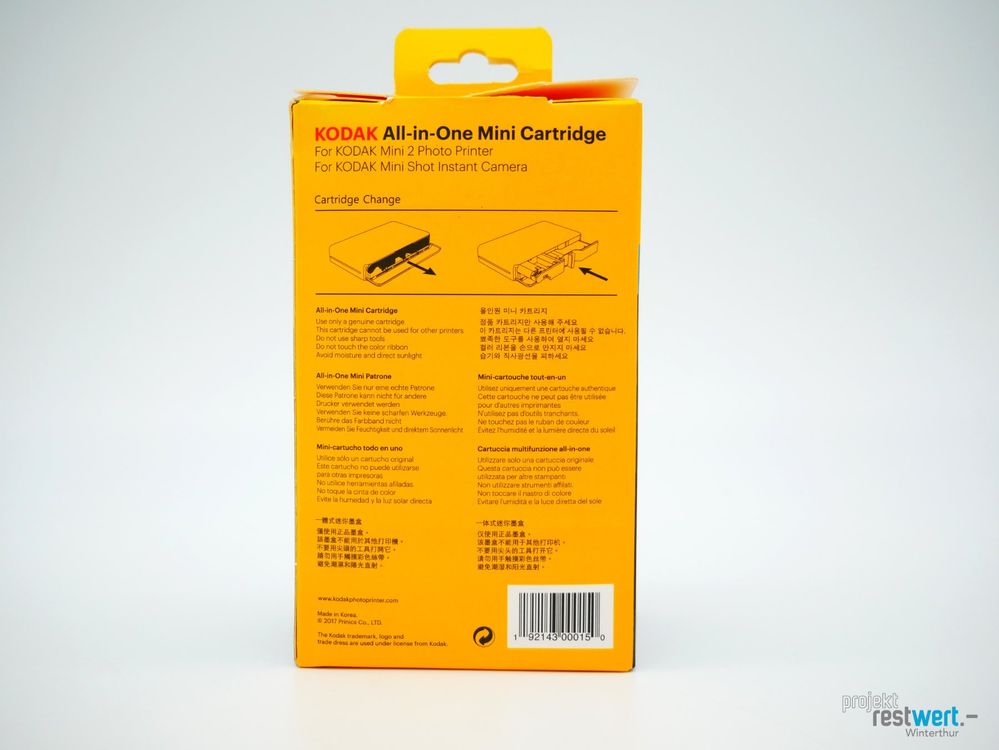 KODAK All-in-One Mini Cartridge MSC-50 Fotopapier (Neu (gemäss ...