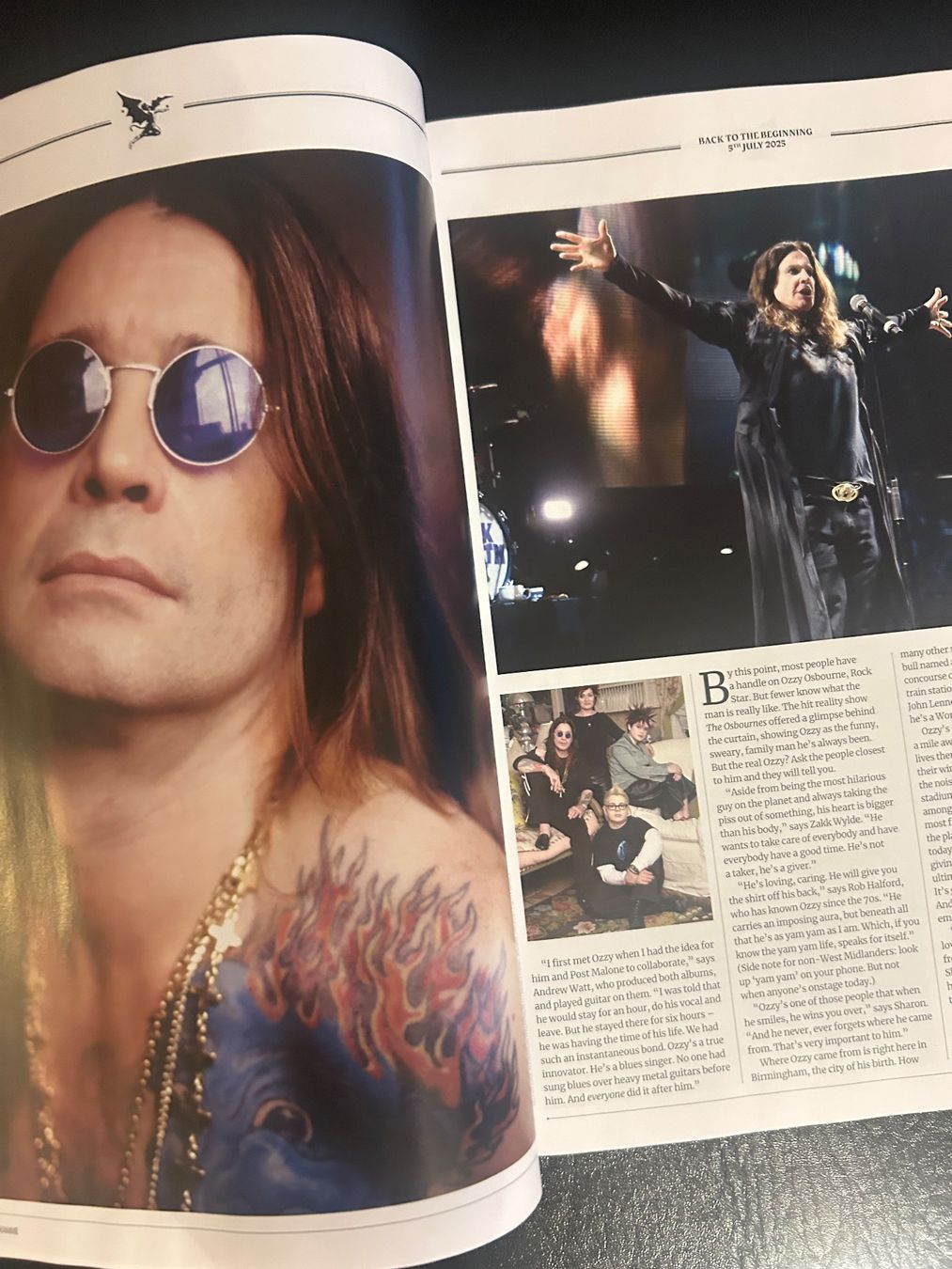 Riviste & Magazine: BLACK SABBATH Back To The Beginning OFFICIAL PROGRAMME! OZZY – Nuovo (secondo la descrizione) da Basel venduto da forevermusic 4