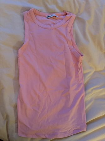 Zara Tanktop Damen rosa