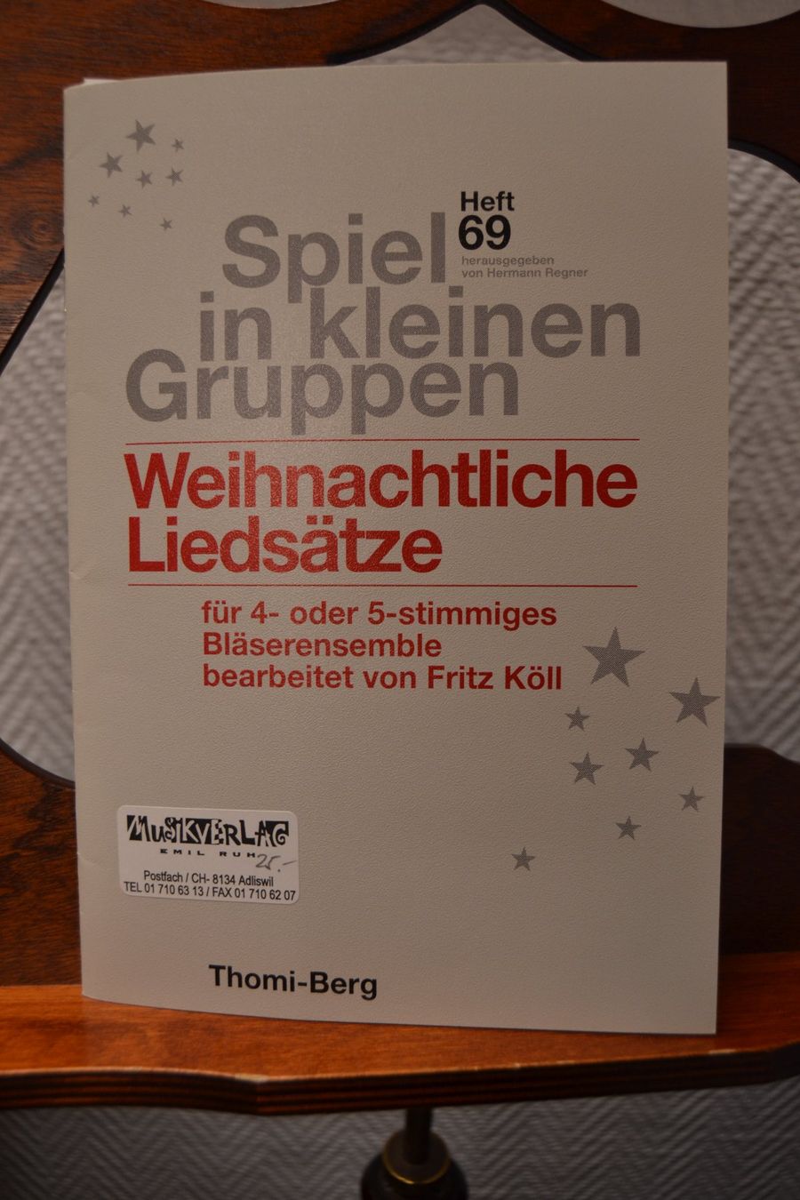 Libri: Weihnachtliche Liedsätze – Nuovo (secondo la descrizione) da Büron venduto da Lizali