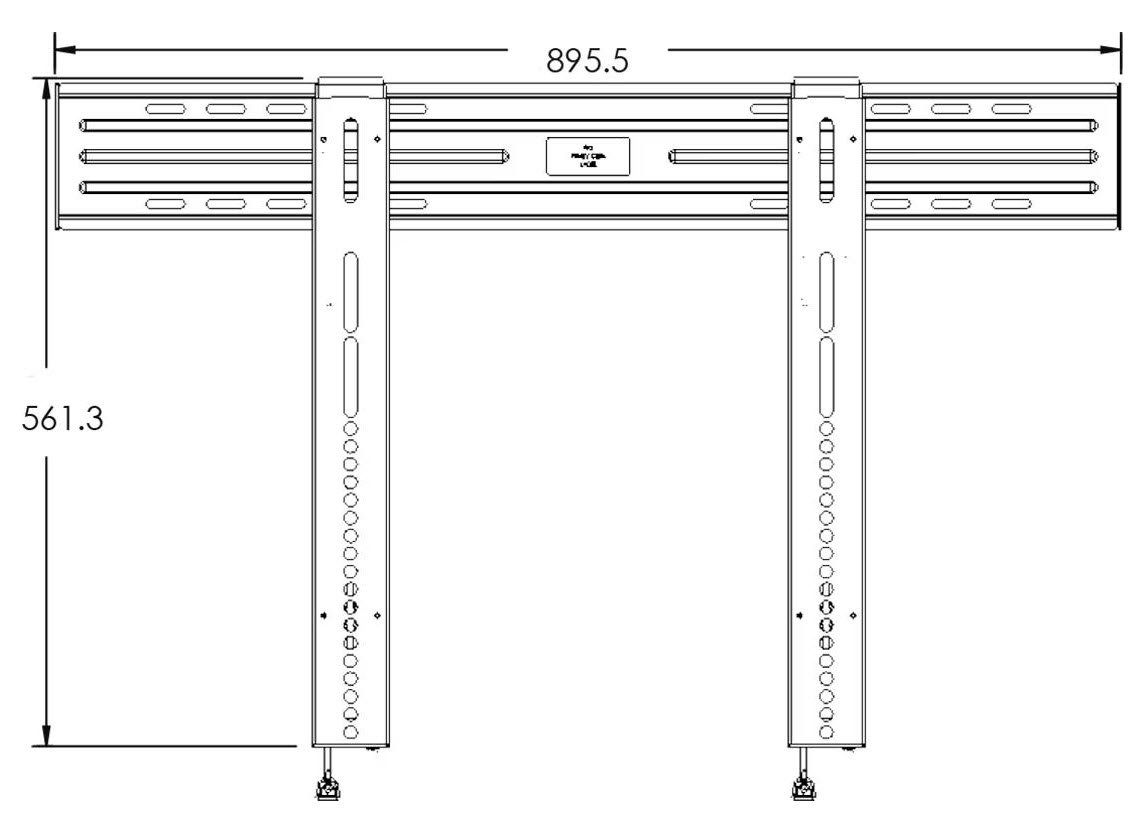 Supporti a parete: Sanus LL11 - TV-Wandhalterung bis 85'' – Usato da Wollerau venduto da R3D3X3 1