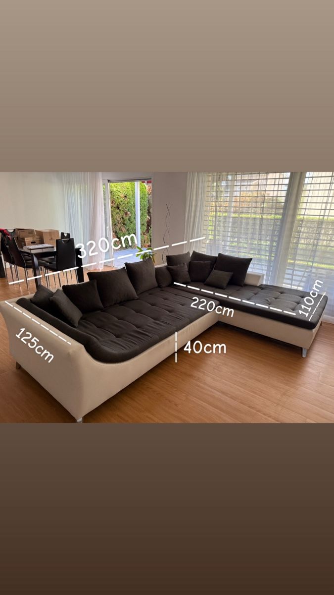 Conforama Divani: Ecksofa inkl. Kissen (gebraucht) – Usato da Oftringen venduto da fdr.lori