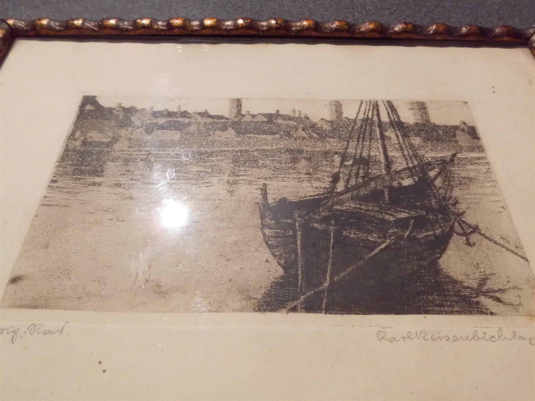 Foto & Immagini: Bild Segelschiff, schwarz/weiss, Orig/Ra – Usato da Zürich venduto da abraxas1291 1